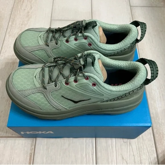 Hoka Bondi B3 Women’s Sneaker Size 7.5 Aloe Vera Succulent - Picture 3 of 8